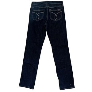 Calvin Klein Jeans‎ Dark Wash Denim Straight Leg Women's Pants